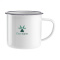 Retro emaille tasse - Topgiving