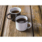Retro emaille tasse - Topgiving