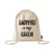 Organic cotton promo rucksack - Topgiving