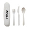 Eco gusto weizenstroh-besteckset - Topgiving