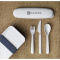 Eco gusto weizenstroh-besteckset - Topgiving