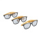 Malibu eco-mix sonnenbrille aus weizenstroh - Topgiving