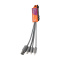 Custom made cable bunch 4-in-1 ladekabel - Topgiving