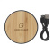 Bamboo 10w wireless fast charger schnelladegerät - Topgiving