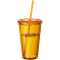Cyclone 450 ml Isolierbecher mit Strohhalm - Topgiving