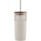 Arlo 600 ml Glasbecher mit Bambus Deckel - Topgiving