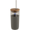 Arlo 600 ml Glasbecher mit Bambus Deckel - Topgiving