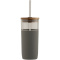 Arlo 600 ml Glasbecher mit Bambus Deckel - Topgiving