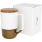 Tahoe 470 ml Keramikbecher mit Holzdeckel - Topgiving