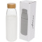 Kai 540 ml Sportflasche aus Glas mit Holzdeckel - Topgiving
