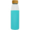 Kai 540 ml Sportflasche aus Glas mit Holzdeckel - Topgiving