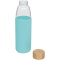 Kai 540 ml Sportflasche aus Glas mit Holzdeckel - Topgiving