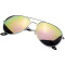 Aviator Sonnenbrille mit farbigen Spiegelgläsern - Topgiving