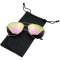 Aviator Sonnenbrille mit farbigen Spiegelgläsern - Topgiving