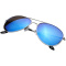 Aviator Sonnenbrille mit farbigen Spiegelgläsern - Topgiving
