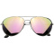 Aviator Sonnenbrille mit farbigen Spiegelgläsern - Topgiving
