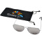 Aviator Sonnenbrille mit farbigen Spiegelgläsern - Topgiving
