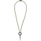 Hagen zweifarbiges Lanyard mit verstellbarem Einsatz - Topgiving