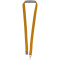 Aru zweifarbiges Lanyard mit Klettverschluss - Topgiving