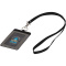 Eye-d melierter Ausweishalter mit Lanyard - Topgiving