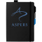 Alpha A5 Notizbuch mit Seitentrennern - Topgiving