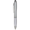 Nash Stylus Kugelschreiber silbern mit farbigem Griff - Topgiving