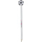 Goal Bleistift mit Radierer in Fußballform - Topgiving