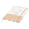 Two-tone A5 Notizbuch im Marmorlook - Topgiving