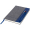 Heathered A5 Notizbuch mit Seite in Lederoptik - Topgiving