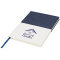 Two-tone a5 canvas notizbuch - Topgiving