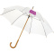 Jova 23 Inch Regenschirm mit Holzstange und -griff - Topgiving