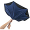 Yoon 23 Inch umkehrbarer farbiger gerader Regenschirm - Topgiving