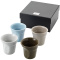Milano 4-teiliges Espressobecher-Set aus Keramik - Topgiving