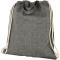 Pheebs Rucksack mit Kordelzug aus recycelter Baumwolle, 150 g/m² - Topgiving