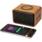 Wooden Lautsprecher mit kabellosem Lade-Pad - Topgiving