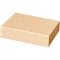 Future 6.000 mAh kabellose Powerbank mit Ladefunktion aus Bambus/Stoff - Topgiving