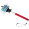 Wire ausziehbarer selfie-stick - Topgiving