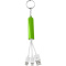 Route leuchtendes 3-in-1 Ladekabel mit Schlüsselanhänger - Topgiving