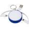 Wrap-around 3-in-1 Ladekabel mit Schlüsselring - Topgiving