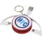 Wrap-around 3-in-1 Ladekabel mit Schlüsselring - Topgiving