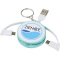 Wrap-around 3-in-1 Ladekabel mit Schlüsselring - Topgiving