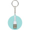 Wrap-around 3-in-1 Ladekabel mit Schlüsselring - Topgiving
