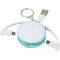 Wrap-around 3-in-1 Ladekabel mit Schlüsselring - Topgiving