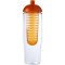 H2O Tempo 700 ml Sportflasche mit Stülpdeckel und Infusor - Topgiving