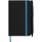 Noir Edge A6 Notizbuch mit farbigem Rand - Topgiving