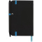 Noir Edge A6 Notizbuch mit farbigem Rand - Topgiving