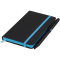 Noir Edge A6 Notizbuch mit farbigem Rand - Topgiving