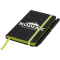 Noir Edge A6 Notizbuch mit farbigem Rand - Topgiving
