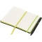 Noir Edge A6 Notizbuch mit farbigem Rand - Topgiving