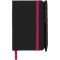 Noir Edge A6 Notizbuch mit farbigem Rand - Topgiving